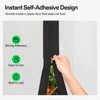 VIVOSUN 1-Pack Self Adhesive Zipper Door for Debris Barriers, 3In.