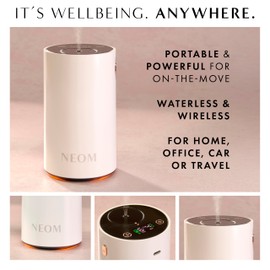 NEOM Wellbeing Pod Mini+ Waterless Essential Oil Diffuser - White