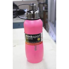 Thinksport stainless Steel sports thermos Bottle 25 Ounce-Pink