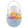 Widdle Gifts 30 Fillable Easter Eggs in Giant 26cm Egg