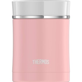 Thermos NS3408PK4 Sipp Stainless Food Jar, 16 Ounce, Matte Pink