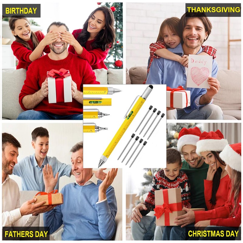 Multi Tool Pen Set,Pen for Men Dad Gifts from Daughter