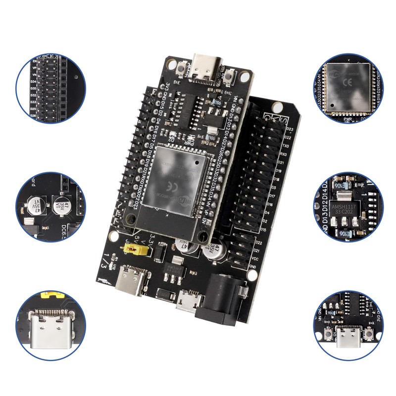 ESP32 Board ESP32 USB C with CH340 Development Board +
