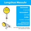 Longzhuo Dial Gauge 0-0.8mm Magnetic Dovetail Rails Dial Gauge Test