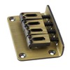 4 String Guitar Bridge Ukulele Bass Metal Bridge Replacement for