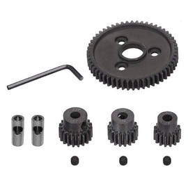 WANGCL 54T Spur Gear Slipper Clutch Set with 15T 17 19T Pinions Gear Set for 1/10 RC Car Traxxas Slash 4x4 4WD/2WD VXL Rally VXL Stampede 4x4 Traxxas 1/10 Summit