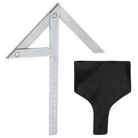High Accuracy Center Angle Gauge Protractor Stainless Steel 45/90 Degree Angle Ruler Marking