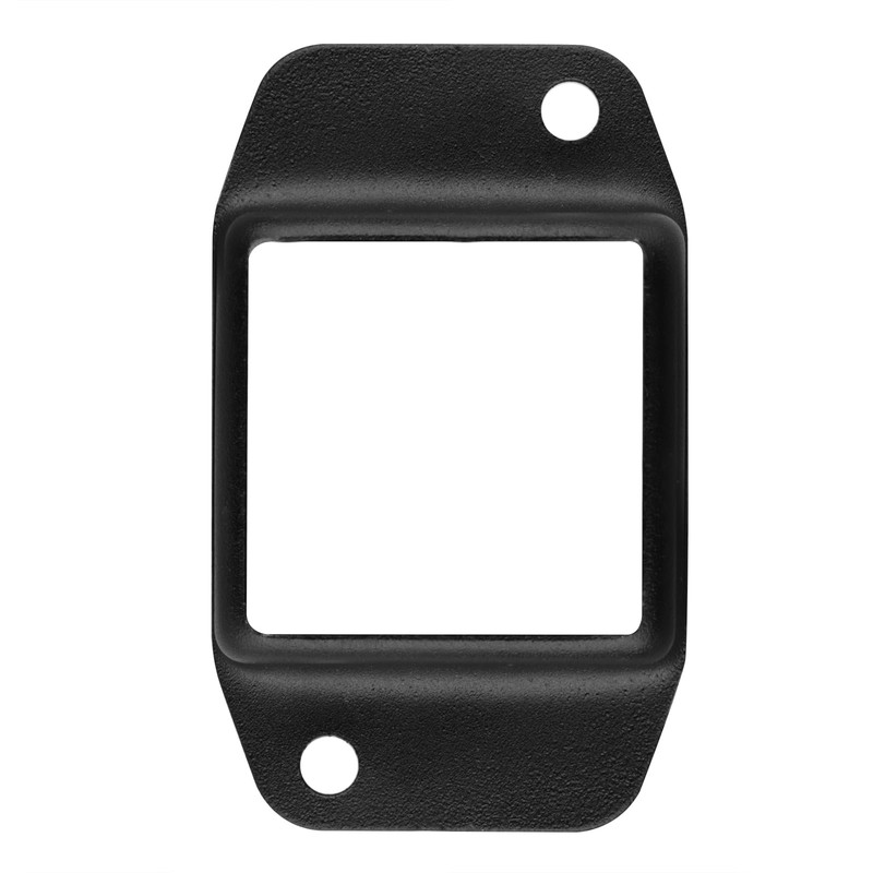 OTTFF 10 Pack Black Square Floor Flange Post Base Fits