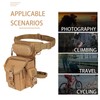 Drop Leg Bag Waterproof Thigh Waist Packs Pouch for Traveling