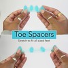 Toe Separators (3 Pairs Blue) - Help Relieve Foot Pain