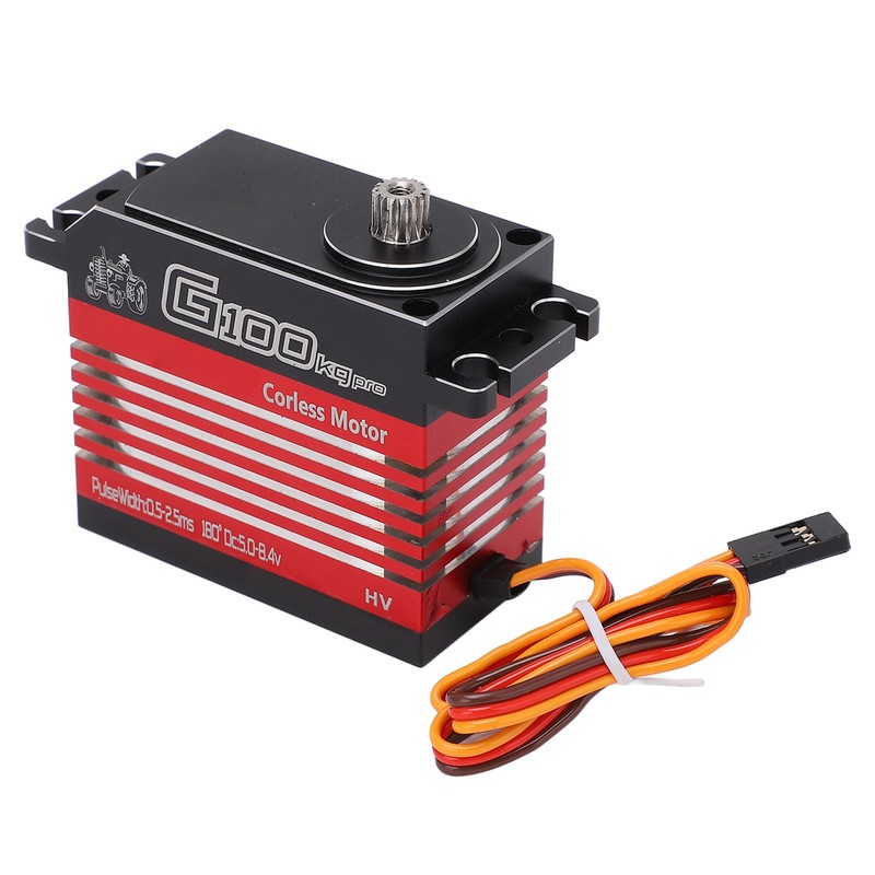 Servo Motor G100 Pro 100KG Metal Steering Arm Torque Digital