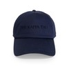CafePress Phi Kappa Tau Black Wordmark Unique Adjustable Baseball Hat