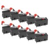 QUARKZMAN 10pcs KW11-3Z-N 1NO + 1NC Micro Limit Switch 5A