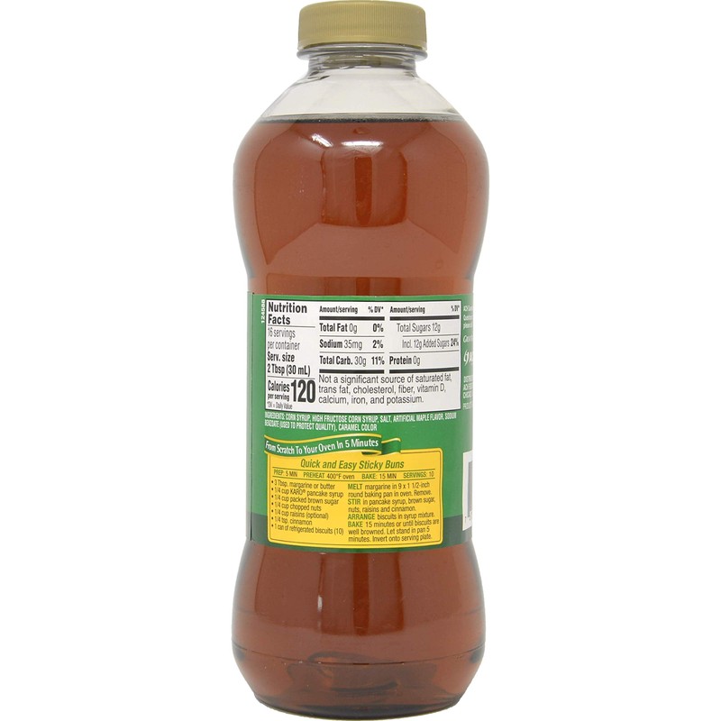 Karo Pancake Syrup, 16 fl oz (Pack of 4) with