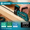 LIBRATON Heavy Duty Staple Gun for Wood Upholstery & Remover