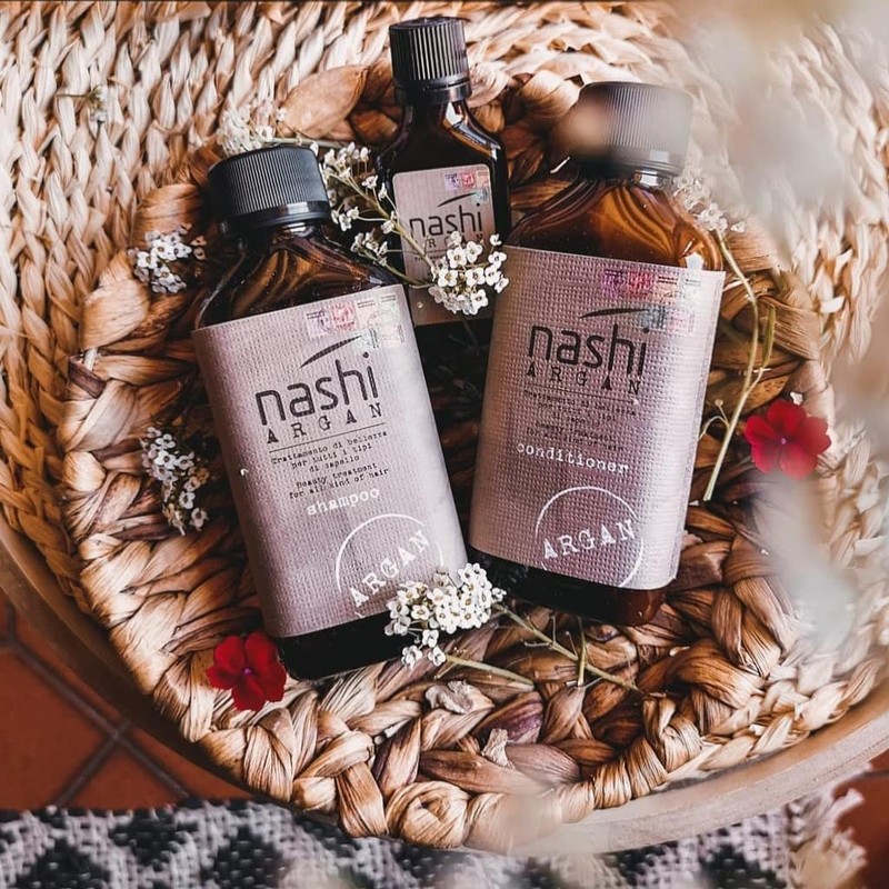 Nashi Argan Hair Care Combo (Shampoo 200ml + Conditioner 200