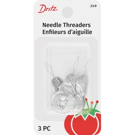 Dritz 249 Needle Threaders (3-Count),Silver