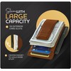 Money Clip - Men's Leather Wallet Slim Front Pocket RFID