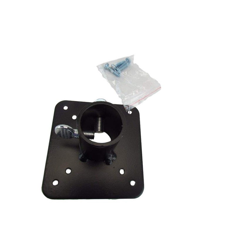 Squirrel Stopper 4-Pack Metal Mounting Flange for 1-inch Poles with