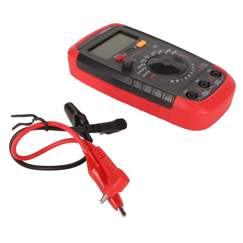 Digital Capacitance Meter 0.1pF to 20,000uF High Accuracy Backlit Function