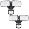 LEPOWER 2 Pack 28W LED Security Lights Motion Sensor Light