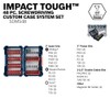 BOSCH SDMS48 48-Piece Assorted Impact Tough Screwdriving Custom Case System