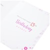 Piccadilly Greetings Traditional Juvenile Birthday Card Age 13 F -