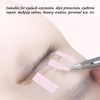 3 Pieces Of Eyelash Tape, 1 Piece Of Pink Tweezers,