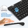 Dazzling Luxury Keyboard and Mouse Wireless, Sparkly Bling Rhinestone Wireless
