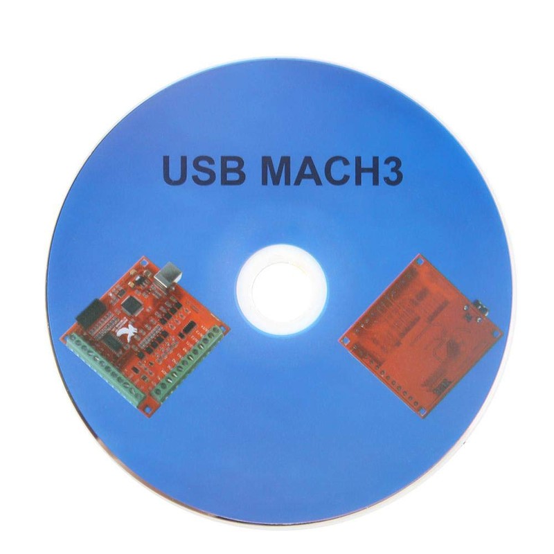 USB CNC Controller Card DC 24V MACH3 100Khz Motion Controller