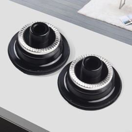 Adapter Bike Hub Converters,Quick Release Thru Axle Adapter,M9 To 15MM Front Hub, M10 To 12Mm Rear Hub Bicycle Adapter(9 * 100mm)