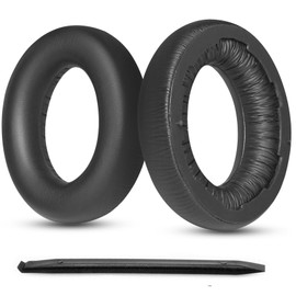 YunYiYi Ear Pads Cushions Replacement Pad Compatible with Focal Bathys High Fidelity Bluetooth Noise Cancelling Headphones Earpads Parts (Black PL)