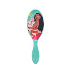 Wet Brush Original Detangler Brush - Moana & Pua, Ultimate Princess Celebration - All Hair Types - Ultra-Soft Bristles Glide Through Tangles with Ease - Pain-Free Comb for Men, Women, Boys & Girls
