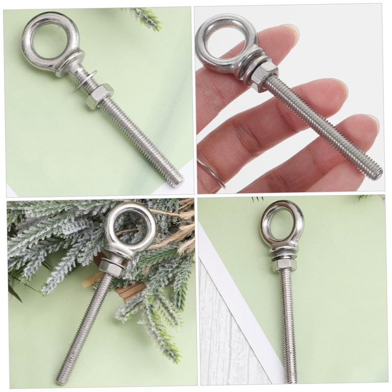 COHEALI Stainless Steel Heavy Duty Eye Bolt Screw for Secure