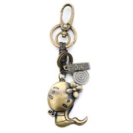 AuPra Funny Snake Leather Women KeyRing Gift Idea Girlfriend Best Friend Home KeyChain Mum Sister Teacher Handbag Charm Key Ring Lady Nanny Car Pendant