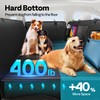 MellowMates Dog Car Seat Cover for Back Seat 53", Upgraded