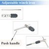 Mesee 6Piece Tap Wrench Tool Set, Adjustable T-Handle Ratchet Tap