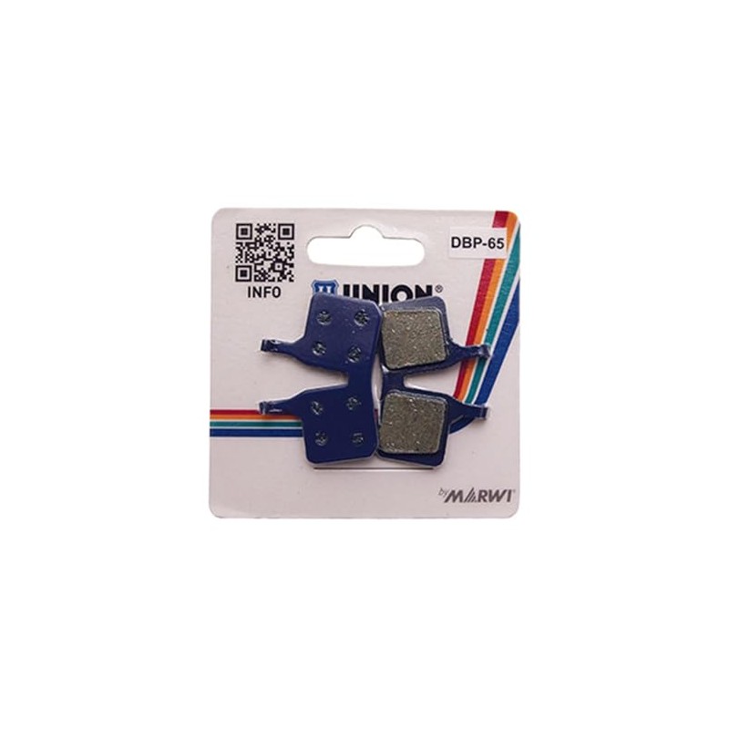 Union Unisex - Adult DBP-65 Disc Brake Pad, Dark Grey/Multicoloured,
