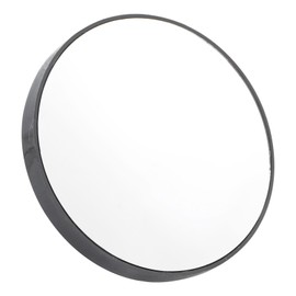 Baluue 15x Magnifying Mirror, 3.5" Compact Cosmetic Mirror with Suction Cup, Round Travel Magnifier Mirror Wall Mount Make Up Mirror for Plucking Eyebrows Makeup