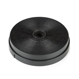 Klarstein Activated Carbon Filter for Skyfall Smart Cooker Hoods Replacement Part Activated Carbon Filter Recirculation Carbon Filter: 17.5 x 3.5 cm (Diameter x Height) Black