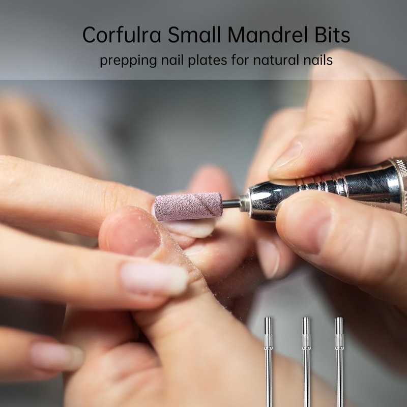 Mandrel Bits for Small Sanding Bands, CORFULRA Small Sanding Bands