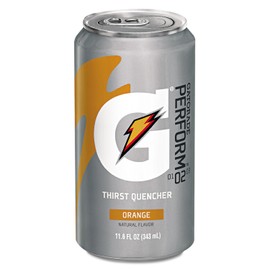 Gatorade 00902 Thirst Quencher Can Orange 11.6oz Can 24/Carton (GTD00902)
