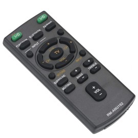 VINABTY RM-ANU192 Replacement Remote Control Compatible with Sony Sound Bar Systems SACT60BT SS-WCT60 HT-CT60BT SA-CT60BT HT-CT60 SA-CT60 SACT60 SSWCT60 HTCT60BT HTCT60
