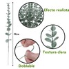 24PCS Tallos de Eucalipto Artificiales,Tallos de Eucalipto para Decoración de