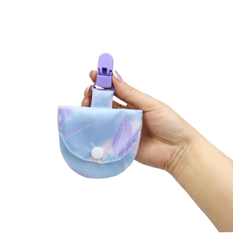 2 Pack Waterproof Feeding Tube Pouch with Snap for NJ