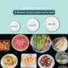 160 pcs Disposable Bowl Covers - Food Cover Stretch Edging,
