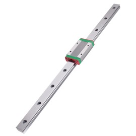 ANWOKIT MGN15 400mm Linear Guide with MGN15H Sliding Block High Precision for CNC xyz DIY Engraving Machine (H-Type)