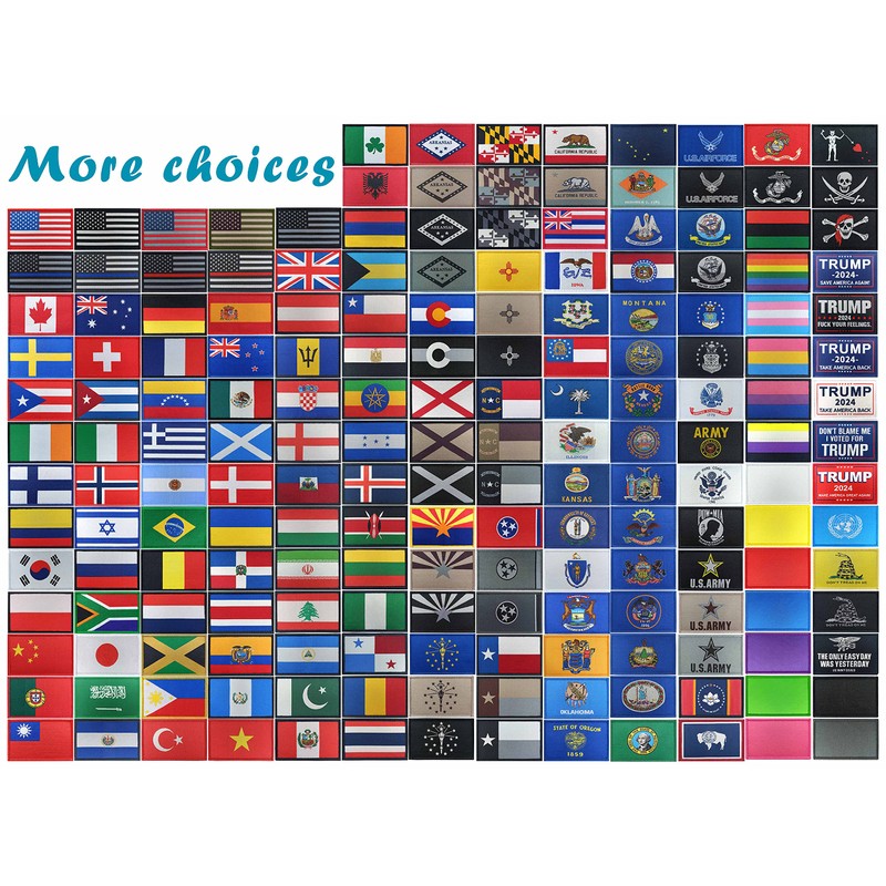 JBCD Trinidad and Tobago Flag Patch Tactical Hook and Loop