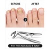 Wide Jaw Toenail Clippers for Thick Nails – Angled Head
