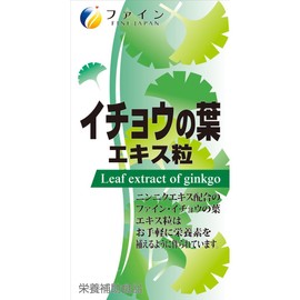 Fine Japan Ginkgo Leaf Extract, 400 Tablets (#668210) x 6 Pieces Set